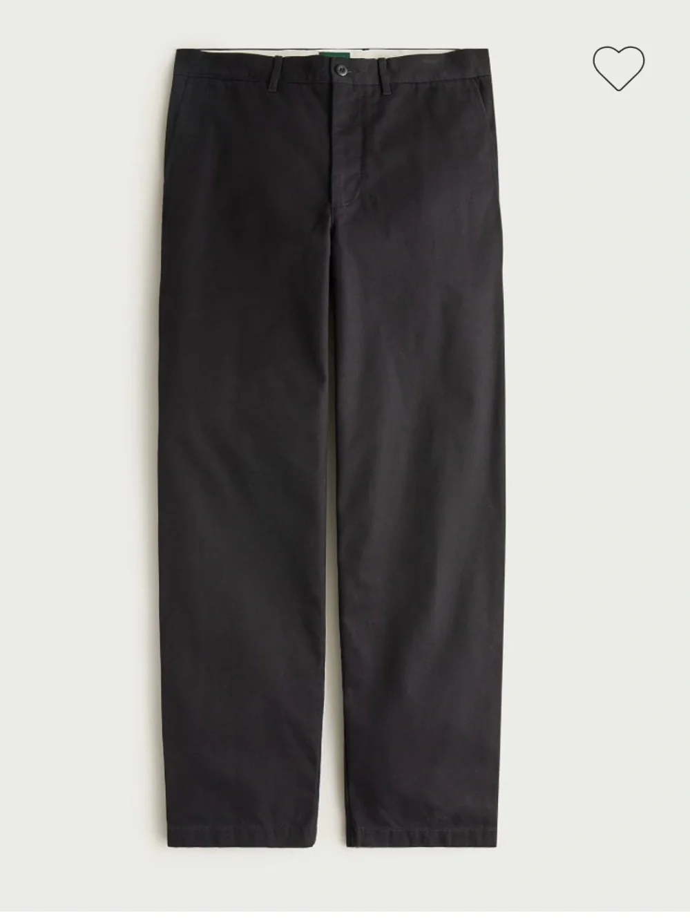 J.Crew Classic Chino Pants Men’s Black W31 L30 NWT